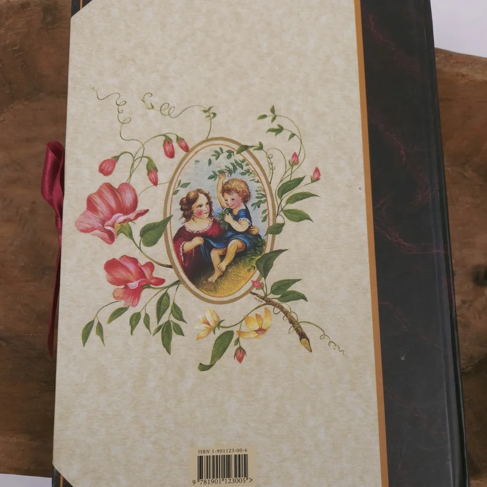 Victorian Photograph Album with Floral Design